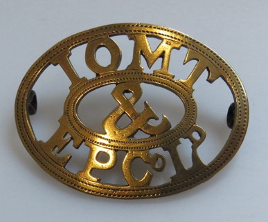 Isle of Man Tramways and Electric Power Company Limited cap badge Manx Electric Railway