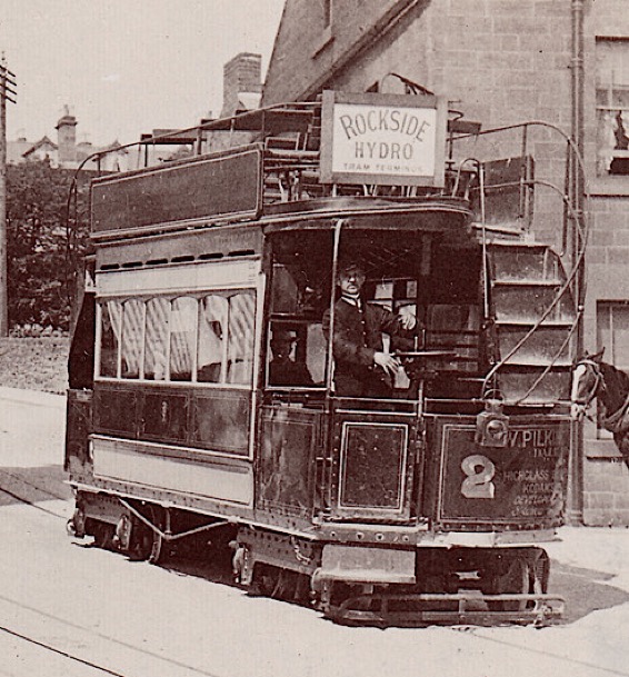 Matlock Cable Tramways Tram No 2 Smedley Street Loop 1904