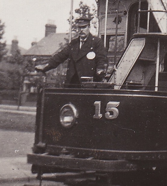 Ilford Corporation Tramways motorman