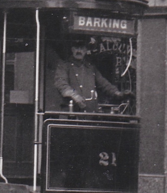 Ilford Council Tramways Tram driver 1933