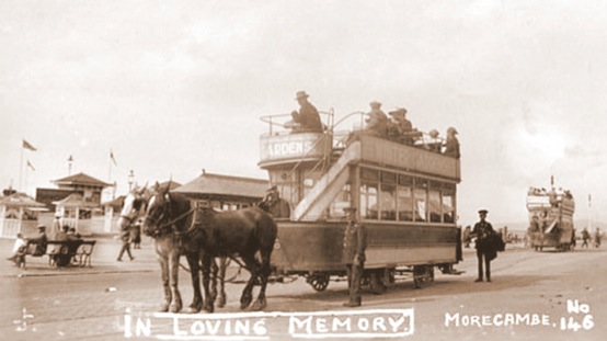 Morecambe Corporation Tramways horse tram