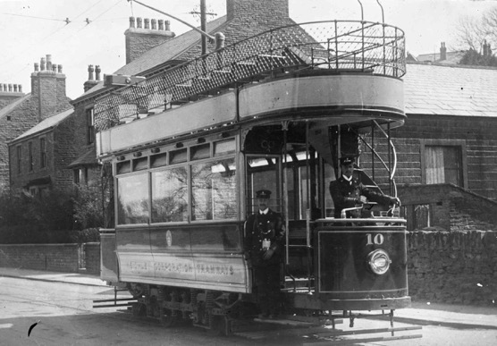 Keighley Corporation Tramways Tram No 110