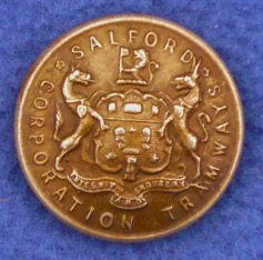 Salford Corporation Tramways button