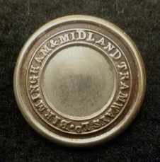Birmingham and Midland Tramways uniform button