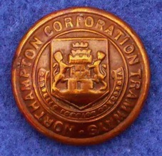 Northampton Corporation Tramways button