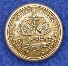 Rotherham Corporation Tramways button